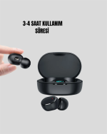 TWS Bluetooth Kulaklık Kulak İçi Kablosuz Dijital Göstergeli Çağrı Cevaplayabilen - Görsel 2