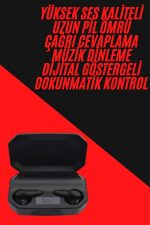 Siyah Profesyonel Gaming Kulaklık HD Mikrofonlu Çağrı Cevaplayabilen - Görsel 5