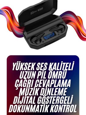 Çağrı Cevaplayabilen Akıllı Saat 5.2 Bluetooth Bağlantılı Gaming Kulaklık