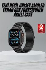 Ultra 3 Kordonlu Amoled Ekran Akıllı Saat Çok Fonksiyonlu Uyku ve Sağlık Takibi - Görsel 5