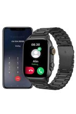 Akıllı Saat Arama Konuşma GPS ve NFC Özelliği 3 Kordonlu Amoled Ekran - Görsel 4
