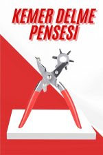 Kemer Delme Pensesi 6 Farklı Boyutta Kemer Delici Ev Deri Kemer - Görsel 2