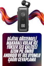 Makaralı Bluetooth Kulaklık Telefon Uyumlu Makaralı TF Kart Girişli Güç Göstergeli - Görsel 5