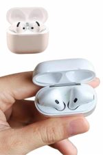 Bluetooth Kulaklık Beyaz Çağrı Cevaplama Dokunmatik Kontrol Kablosuz - Görsel 3