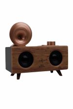 Gramafon Radyo Bluetooth Hoparlör Nostaljik Radyo FM Radyo - Görsel 2