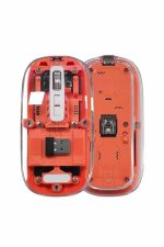 Kablosuz Mouse Fare Şarjlı Bluetooth Wireless Çift Modlu Sessiz - Görsel 2