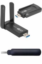 Wifi Alıcı Dual Band Usb 3.0 Adaptör Kablosuz Windows 7/8/10/11 - Görsel 5