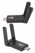 Wifi Alıcı Dual Band Usb 3.0 Adaptör Kablosuz Windows 7/8/10/11 - Görsel 3