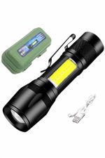 Led Lamba El Feneri Küçük Taşınabilir USB Şarjlı Acil Durum Lambası - Görsel 4