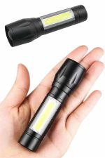 EL Feneri Uzun Menzilli Usb Şarj Edilebilir Kamp Lambası - Görsel 5