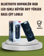 Kompakt Tasarım, Yüksek Ses Performansı – Çoklu Giriş Seçenekli Kablosuz Hoparlör (Bluetooth, USB, SD Kart, AUX) - Görsel 5