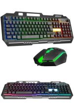 Gaming Oyuncu Klavyesi Led Aydınlatmalı Mekanik Hisli - Görsel 4