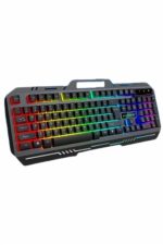 Işıklı Oyuncu Q Klavye Mouse Seti Siyah Gaming Oyuncu Klavye - Görsel 5