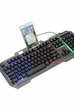 Işıklı Oyuncu Q Klavye Mouse Seti Siyah Gaming Oyuncu Klavye - Görsel 3