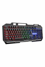 Işıklı Oyuncu Q Klavye Mouse Seti Siyah Gaming Oyuncu Klavye - Görsel 4