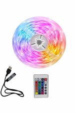 10M Şerit Led İç Mekan Renkli Rgb Şerit Led Kumandalı - Görsel 2