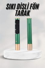 Düzleştirici Fırça Saç Düzleştirici Arada Fön Tarak Taşınabilir