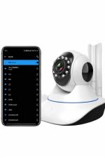 Akıllı Gece Görüşlü Sensörlü Wifi Kamera Telefondan Takip Edilebilir - Görsel 2