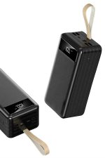 Hızlı Şarj 4 Çıkışlı Powerbank 60.000 Mah Taşınabilir Dijital Göstergeli - Görsel 3
