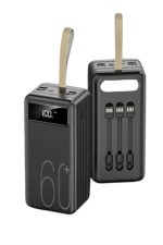 Hızlı Şarj 4 Çıkışlı Powerbank 60.000 Mah Taşınabilir Dijital Göstergeli - Görsel 5