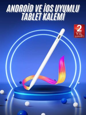 Yazı Çizim Kalemi İos Android Windows Uyumlu Tablet Telefon