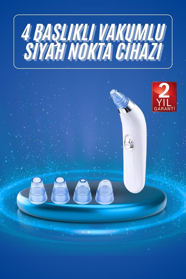 Compressed by jpeg-recompress Vakumlu Siyah Nokta Ve Yüz Temizleme Cihazı 4 Başlıklı - Görsel 1