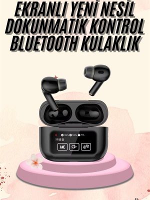 Yeni Nesil Pro Ekranlı Bluetooth Kulaklık 5.0 Bluetooth