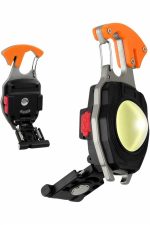 7 Modlu Mini Led Lamba Anahtarlık USB Şarjlı Kamp İçin Taşınabilir - Görsel 5