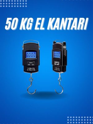 50 Kg Dijital El Terazisi Cep Tartısı El Kantarı Terazi