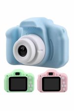 Çocuklara Özel Fotoğraf Ve Video Çeken Mini Çok Renkli Fotoğraf Makinesi - Görsel 5