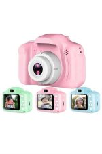 Çocuklara Özel Fotoğraf Ve Video Çeken Mini Çok Renkli Fotoğraf Makinesi - Görsel 2