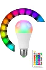 Akıllı RGB Led Ampul Led Uzaktan Kumandalı Renk Değiştiren Ampul - Görsel 3