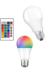 Akıllı RGB Led Ampul Led Uzaktan Kumandalı Renk Değiştiren Ampul - Görsel 4