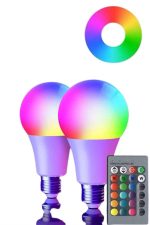 Akıllı RGB Led Ampul Led Uzaktan Kumandalı Renk Değiştiren Ampul - Görsel 2