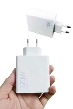 Type C Yüksek Hızlı Şarj Aleti Beyaz 120W Ultra Uzun Ömürlü - Görsel 3