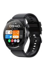 Amoled Ekran Metal Deri Silikon Kordonlu Uyku ve Sağlık Takibi - Görsel 4