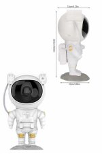 Astronot Şeklinde Bluetooth Hoparlör Gökyüzü Kumandalı Aydınlatma Lamba - Görsel 3