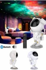 Projeksiyon Astronot Lamba Speaker Sevimli Astronot Bluetooth Hoparlör - Görsel 2