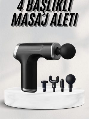 Masaj Tabancası 24v Type-c Hızlı Şarj Girişli Masaj Aleti Uzun Ömürlü