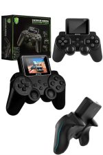 2.4 İnç Ekran 520 Oyunlu Retro Temalı Kablosuz Oyun Kolu El Atarisi - Görsel 2