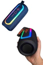 Bluetooth Hoparlör USB Şarjlı Uzun Pil Ömrü Android ve İOS Uyumlu Renkli - Görsel 3
