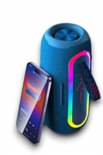 Kablosuz Bluetooth Hoparlör Taşınabilir Çoklu Bağlantılı Özelliği - Görsel 2