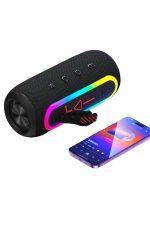 Bluetooth Hoparlör Uzun Pil Ömrü Taşınabilir Yüksek Ses Kaliteli - Görsel 2