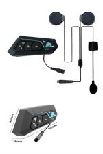 Bluetooth Kask Kulaklığı Intercom 5.0 Bluetooth Android ve İOS Uyumlu - Görsel 4