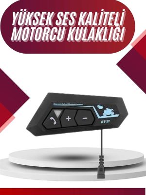 Intercom Bluetooth Kask Kulaklık Motosiklet Kulaklık 5.0 Bluetooth