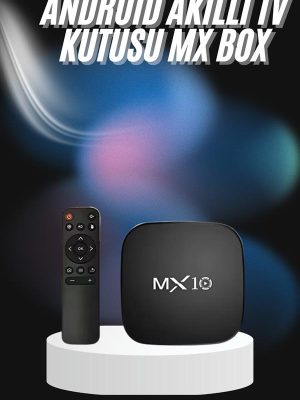 2.4G Wifi Tv Box Medya Oynatıcı TV Uyumlu MX Box Kutusu Android TV