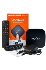 2.4G Wifi Tv Box Medya Oynatıcı TV Uyumlu MX Box Kutusu Android TV - Görsel 2