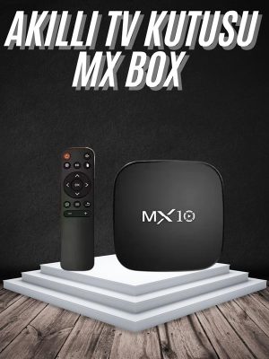 Akıllı TV kutusu Mx Box Android 7.1 TV kutusu 2.4G Wifi