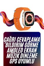 Android ve İOS Uyumlu Uyku ve Sağlık Takibi Yapabilen 3 Kordonlu Akıllı Saat - Görsel 5