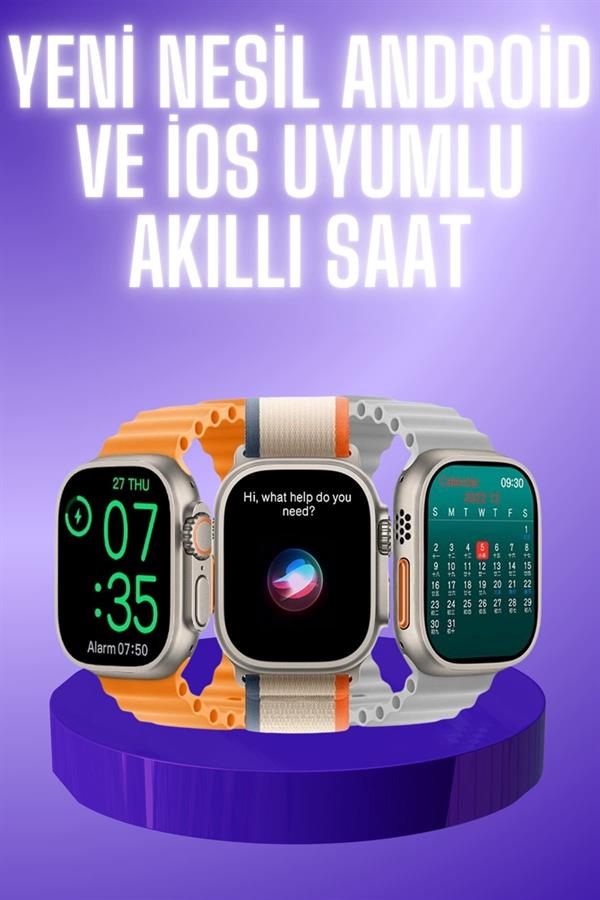 Compressed by jpeg-recompress Akıllı Saat Çok Fonksiyonlu Unısex Sosyal Medya Girişli Bluetooth Bağlantılı - Görsel 1